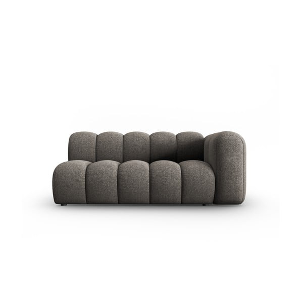 Temno siv modul za sedežno garnituro (desni kot) Lupine – Micadoni Home