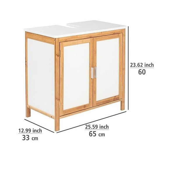 Kopalniška omarica iz bambusa Wenko Finja-image-4