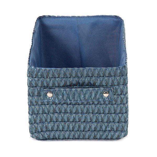 Modra košara za shranjevanje Compactor Lilou Basket Blue-image-1