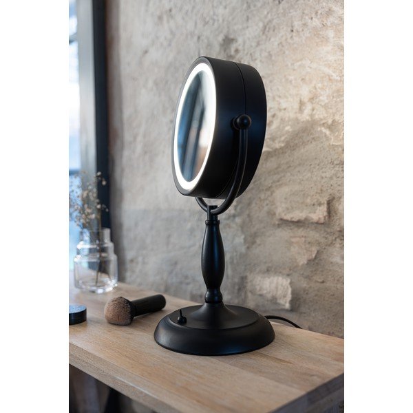 Mat črna namizna svetilka s steklenim senčilom (višina 36 cm) Face – Markslöjd-image-2