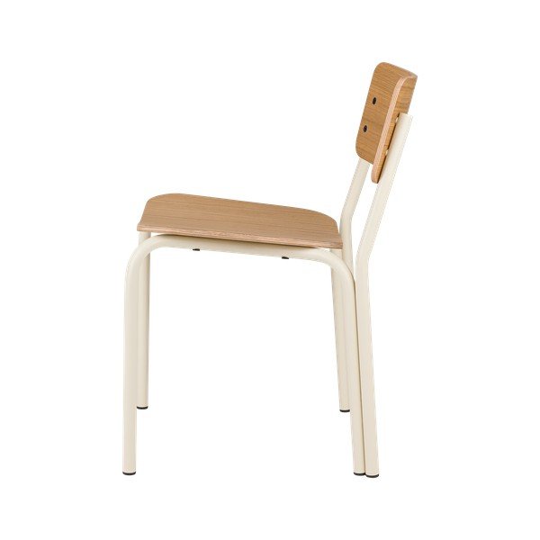 Jedilni stol z možnostjo nalaganja v hrastovem dekorju v naravni barvi Kei – noo.ma-image-2