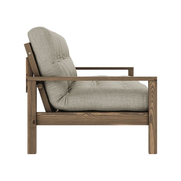 Bež lanena raztegljiva sedežna garnitura 205 cm Knob – Karup Design-image-4