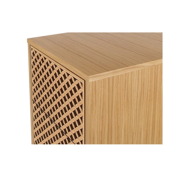 Woodman Camden Diamond komoda iz hrastovega lesa, 40 x 123 cm-image-4