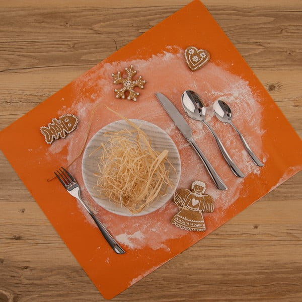 Pribor iz nerjavečega jekla v srebrni barvi 24 ks Shape – Orion-image-3