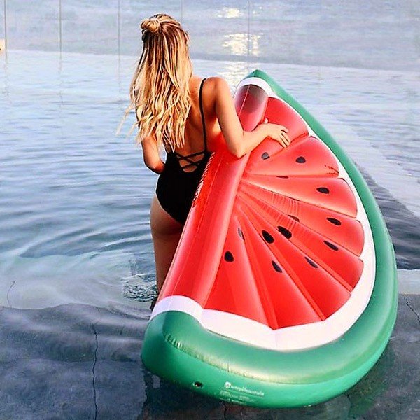 InnovaGoods Zračna vzmetnica Watermelon-image-1