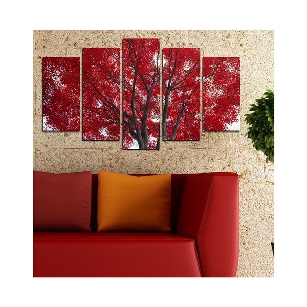 Večdelna slika 3D Art Red Passion, 102 x 60 cm-image-1