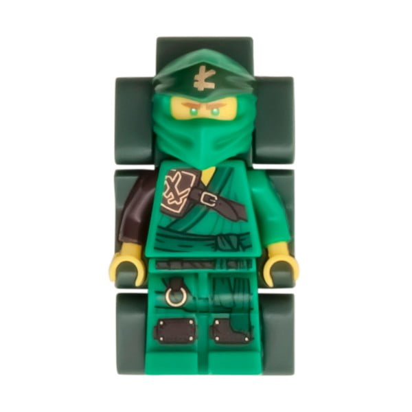Zelena ročna ura z zložljivim pasom in minifigurico LEGO® NINJAGO Lloyd-image-2