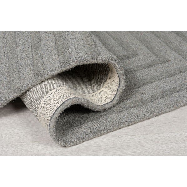 Siva volnena preproga Flair Rugs Estela, 160 x 230 cm-image-3