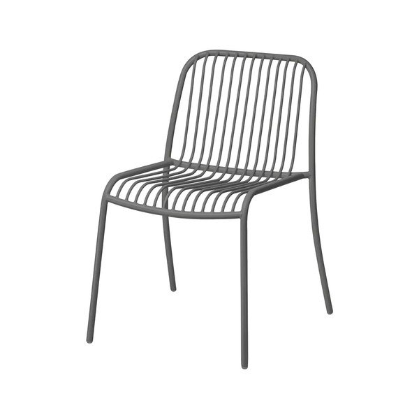 Siv kovinski vrtni stol Yua Wire – Blomus