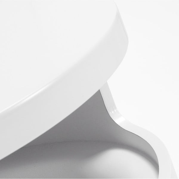 Bela dodatna mizica s s prostorom za shranjevanje Kave Home Bruk-image-4