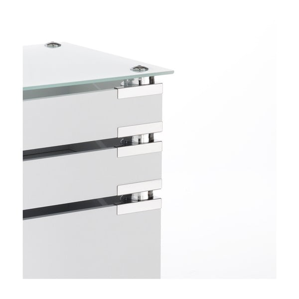 Bel zabojnik na koleščkih s 5 predali Tomasucci Bobo-image-3