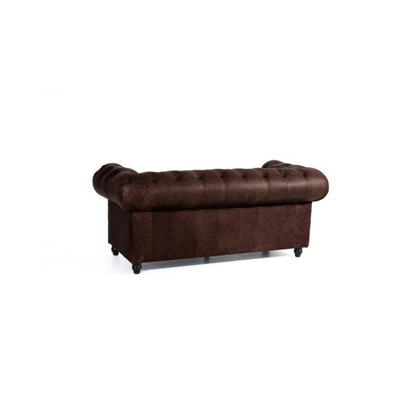 Rjava usnjena zofa Max Winzer Orleans, 196 cm-image-2