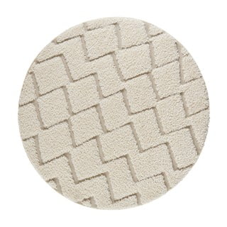 Krem preproga Mint Rugs Handira, ⌀ 160 cm