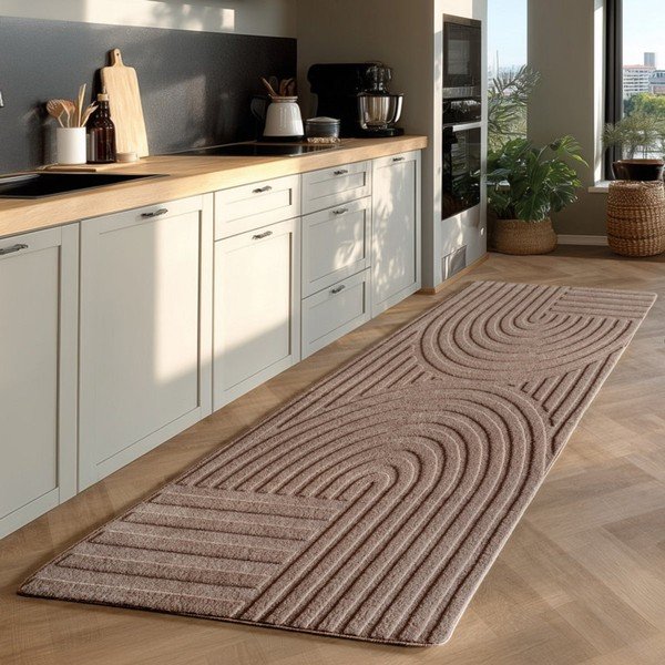 Bež tekač 80x250 cm Pompei 1611 – Ayyildiz Carpets-image-1