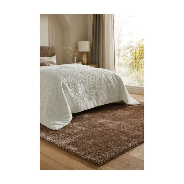 Rjava preproga iz recikliranih vlaken 120x170 cm Velvet – Flair Rugs-image-2