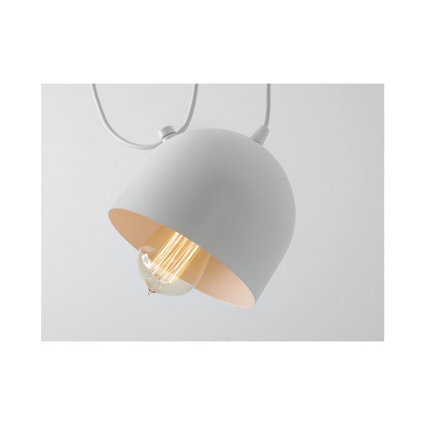 Bela dvojna viseča svetilka CustomForm Popo-image-1