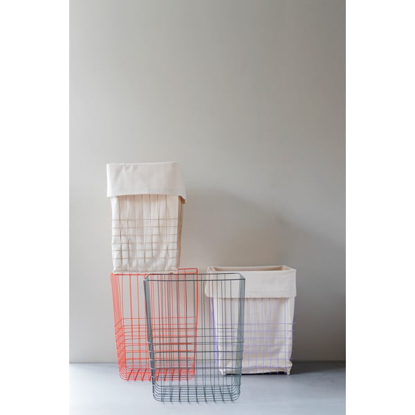 Zelen kovinski/tekstilni koš za perilo 64 l Store-It – Mette Ditmer Denmark-image-4