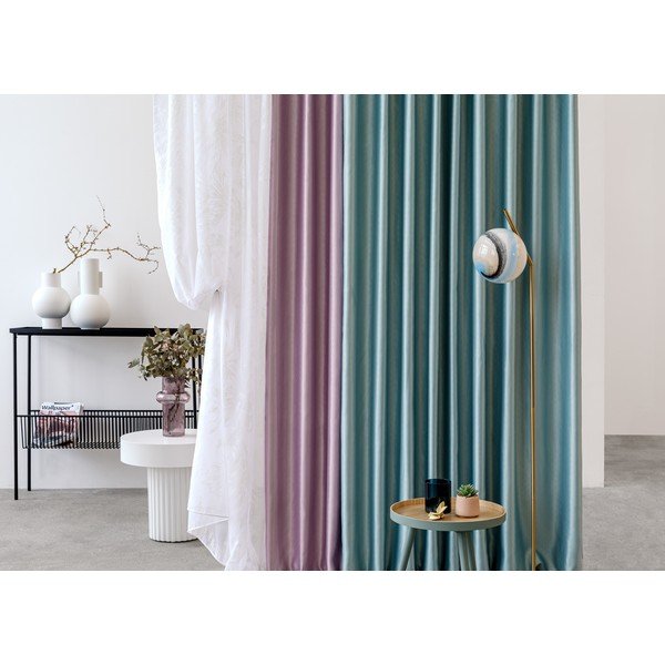 Vijolična zavesa z drsniki 140x260 cm Canyon – Mendola Fabrics-image-2