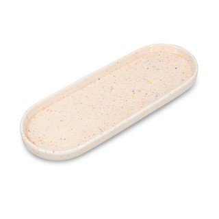 Servirni porcelanast pladenj 10x28,5 cm Fika – ONA