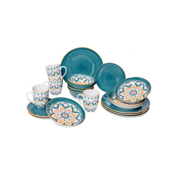 30-delni komplet porcelanaste posode Bonami Essentials Hestia-image-3