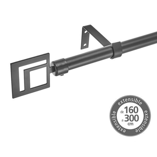 Kovinska karnisa z nastavljivo dolžino 160 - 300 cm – Casa Selección-image-1