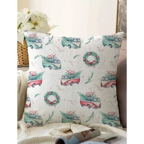 Prevleka za blazino z božičnim motivom 43x43 cm – Mila Home