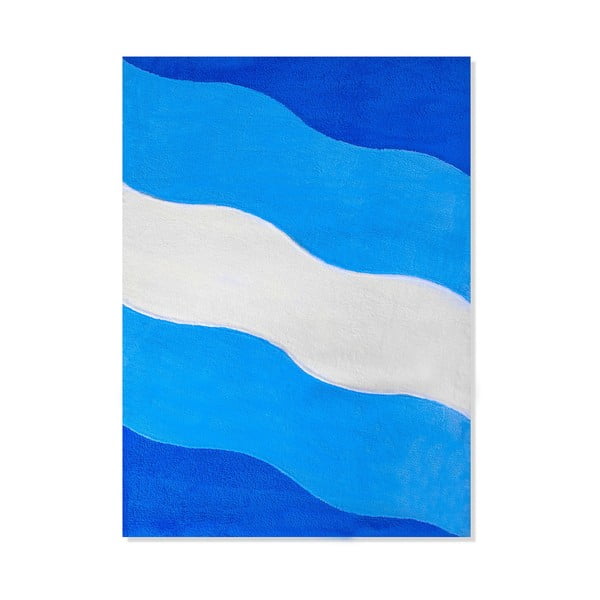 Otroška preproga Mavis Blue Waves, 100x150 cm