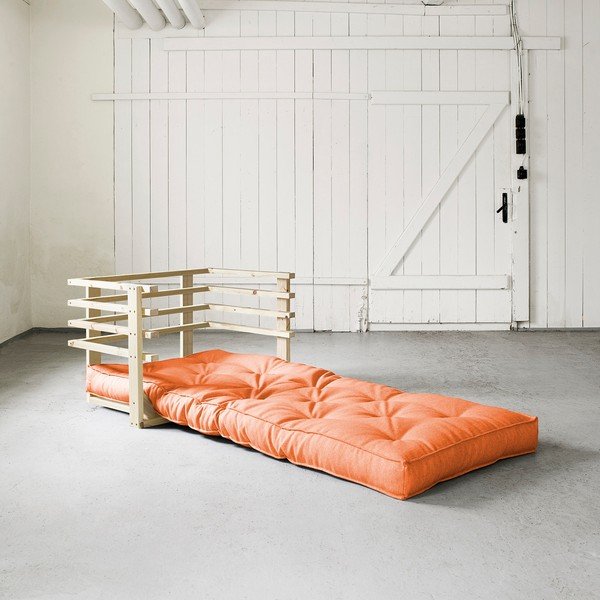 Zložljivi fotelj Karup Funk Natural/Orange-image-1