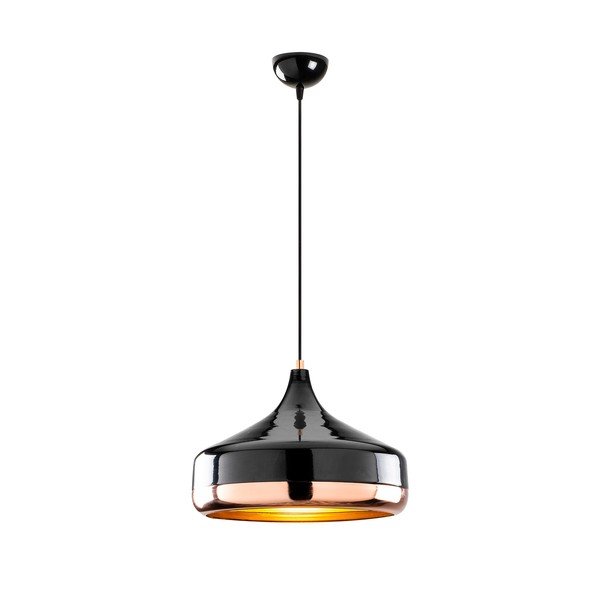 Viseča svetilka v črni in bakreni barvi Opviq lights Yildo, ø 36 cm-image-2