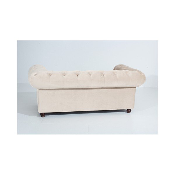 Krem kavč Max Winzer Orleans Velvet, 196 cm-image-2