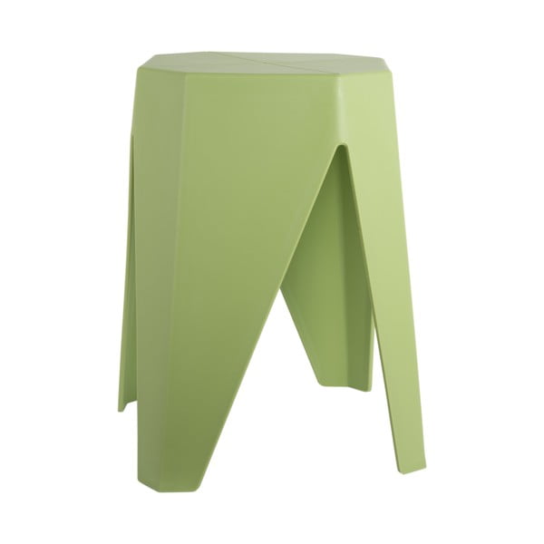 Zelen plastičen stolček Cherish – Leitmotiv-image-3