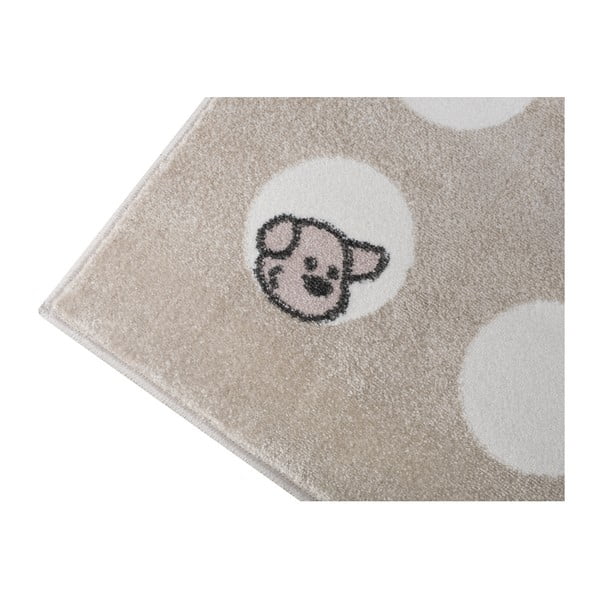 Bež preproga Mazzini Zofe Puppy, 120 x 170 cm-image-1