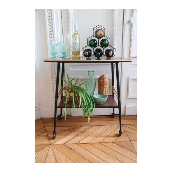 Črno stojalo za vino Compactor RackMAT-image-2