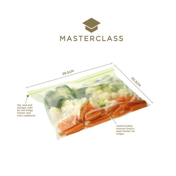 Plastične vrečke za prigrizke 20 kos Masterclass - Kitchen Craft-image-2