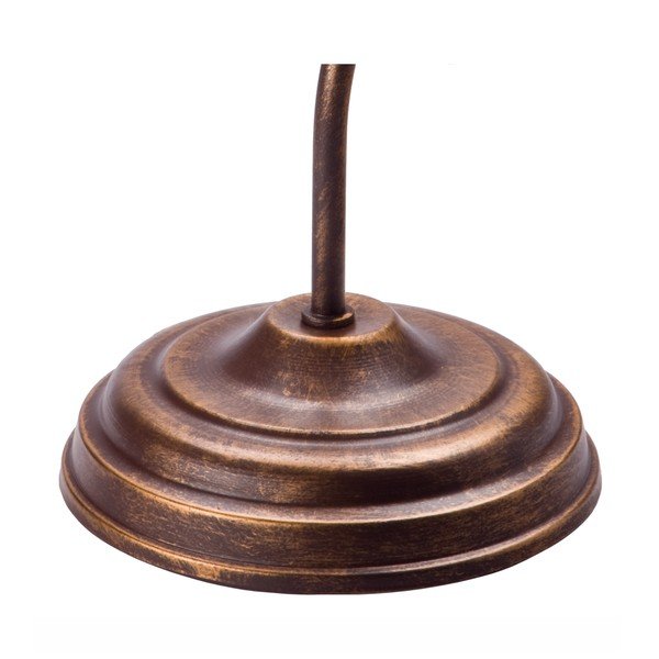 Bela/rjava namizna svetilka s steklenim senčilom (višina 39 cm) Retro Ii – LAMKUR-image-4