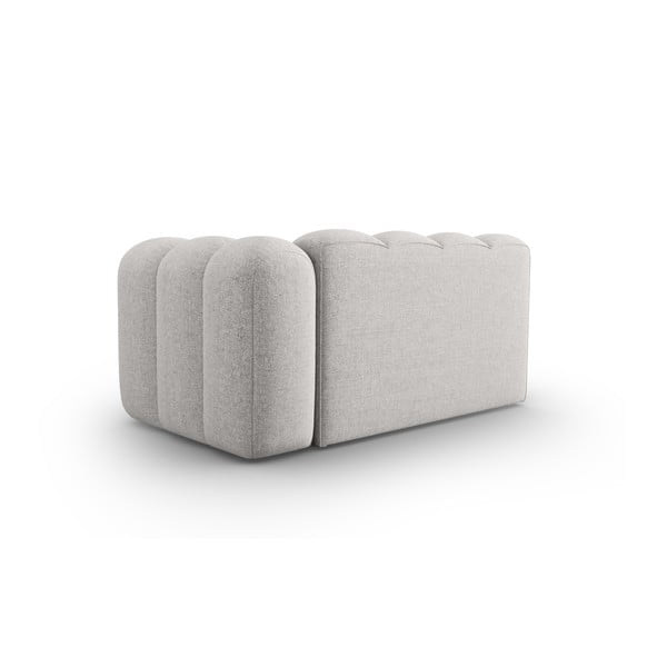 Svetlo siv modul za sedežno garnituro (desni kot) Lupine – Micadoni Home-image-4