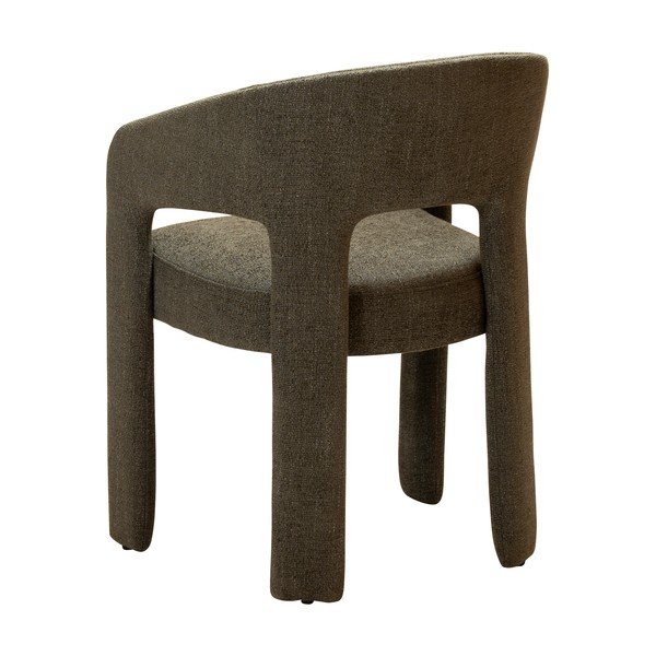 Kaki zelen jedilni stol z nasloni za roke Splendor – DAN-FORM Denmark-image-3