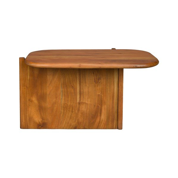 Klubska mizica iz masivne akacije v naravni barvi 50x75 cm Feller – Dutchbone-image-4