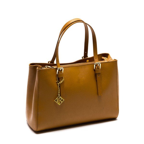 Usnjena torbica Isabella Rhea 441 Cognac-image-1