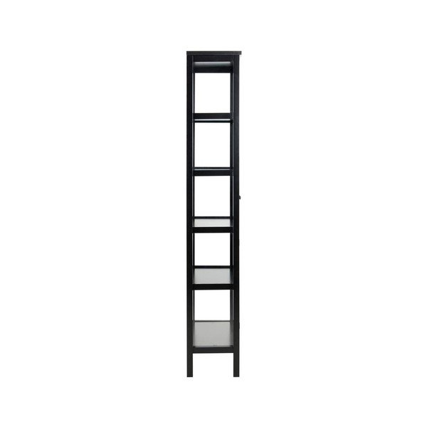 Actona Eton črna vitrina, višina 210 cm-image-4