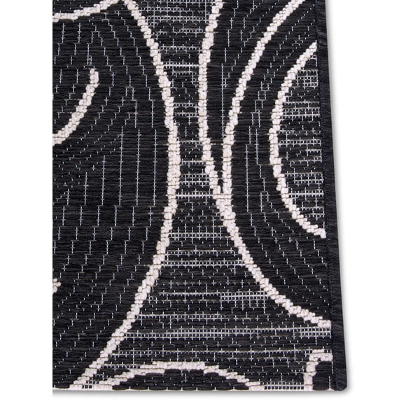 Črna zunanja preproga 194x290 cm Elina Black – Hanse Home-image-4
