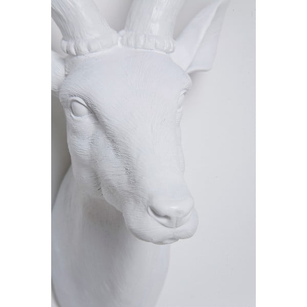 Bel dekorativni doprsni kip v obliki jelena Kare Design Deer, 40 x 45 cm-image-3