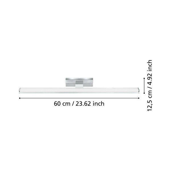 LED stenska svetilka v srebrni barvi PANDELLA 1 – EGLO-image-2
