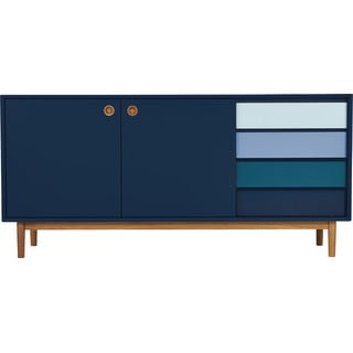 Temno modra komoda Tom Tailor Color Box, 170 x 80 cm
