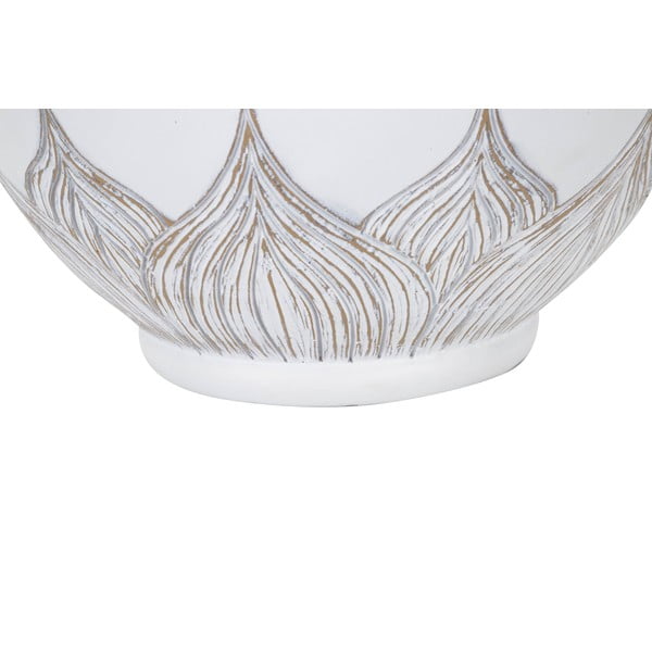 Bela/bež namizna svetilka s tekstilnim senčnikom (višina 59 cm) Atene – Mauro Ferretti-image-3