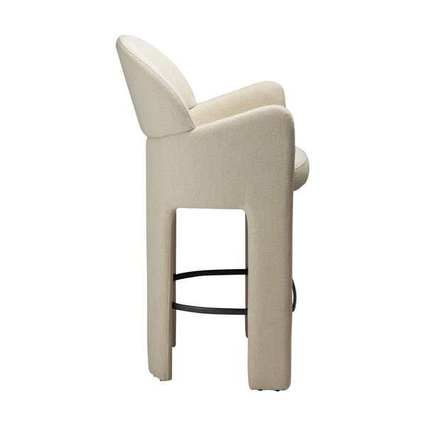 Bež barski stol (višina sedeža 68,5 cm) Aole – DAN-FORM Denmark-image-3