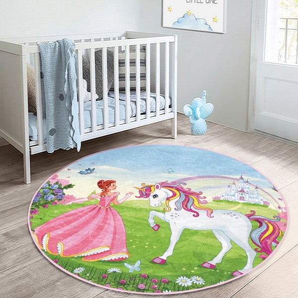 Otroška preproga ø 80 cm Comfort – Mila Home-image-4