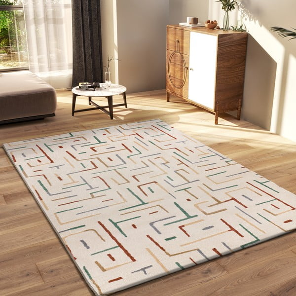 Kremno bela preproga 160x230 cm Beruti – Universal-image-1