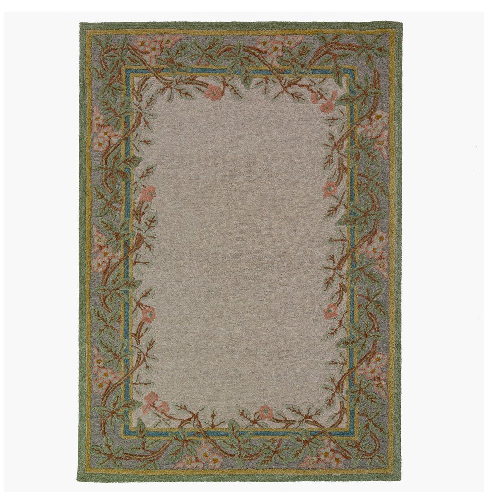 Ročno tkana volnena preproga 140x200 cm Verona Floral 