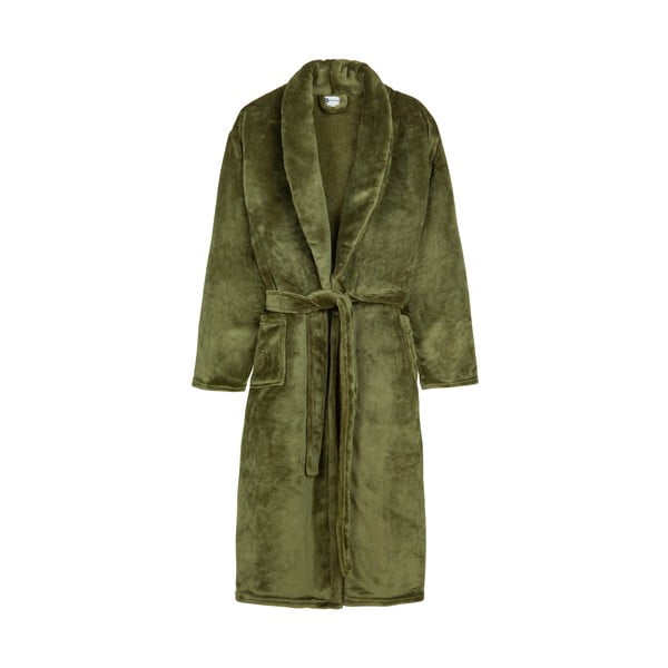 Zelen kopalni plašč iz mikropliša velikosti XL/XXL Polyvelvet – Good Morning